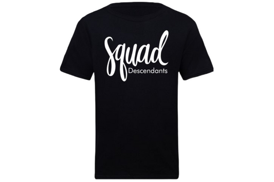 Squad Descendants Men's Black T-shirt - Unleash Your Inner Kingdom